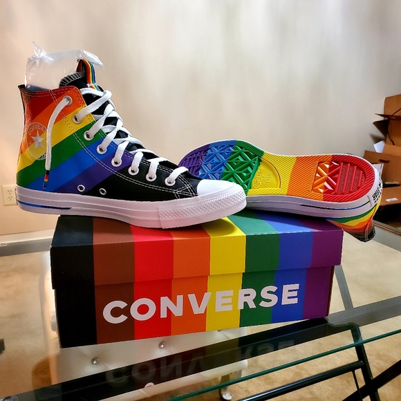New Converse Pride Limited Edition High-tops - Picture 11 of 13